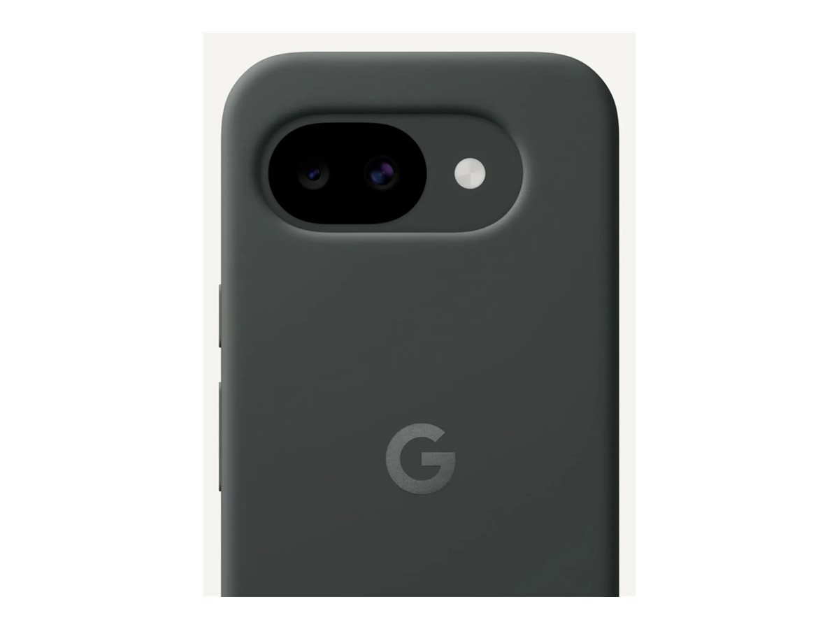 Google - Tampa posterior para telemóvel - silicone, revestimento em policarbonato - obsidiana - para Pixel 10a