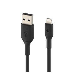 Belkin BoostCharge - Cabo Lightning - Lightning macho para USB macho - 2 m - preto
