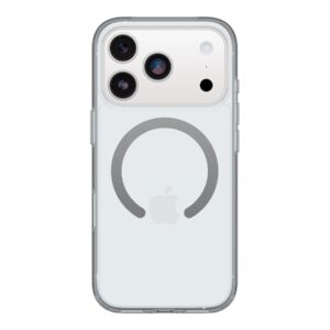 OtterBox Symmetry Series Clear - Tampa posterior para telemóvel - compatibilidade MagSafe - policarbonato, elastómero termoplástico (TPE) - claro - para Apple iPhone 17 Pro