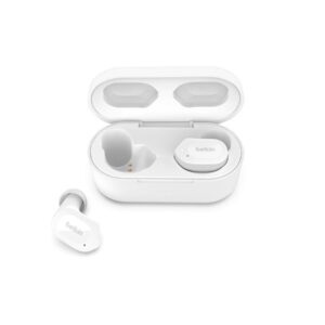 Belkin SoundForm Play - Auscultadores sem fios com microfonoe - intra-auricular - bluetooth - cancelamento de ruído activo - nuvem
