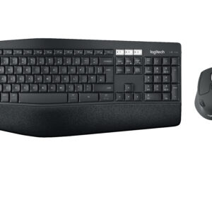 Logitech MK850 Performance - Conjunto de teclado e rato - sem fios - Bluetooth, 2.4 GHz - QWERTY - Reino Unido