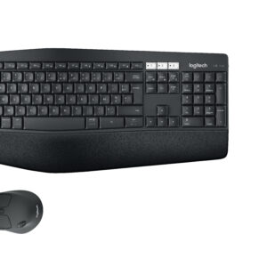 Logitech MK850 Performance - Conjunto de teclado e rato - sem fios - Bluetooth, 2.4 GHz - AZERTY - Francês