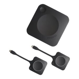 Barco ClickShare CX-30 - Gen 2 - extensão de áudio/video sem fios - 802.11a, 802.11b/g/n, Wi-Fi 5, 802.15.1 - até 30 m - com 5 anos Barco SmartCare - com 2 x Barco ClickShare Buttons