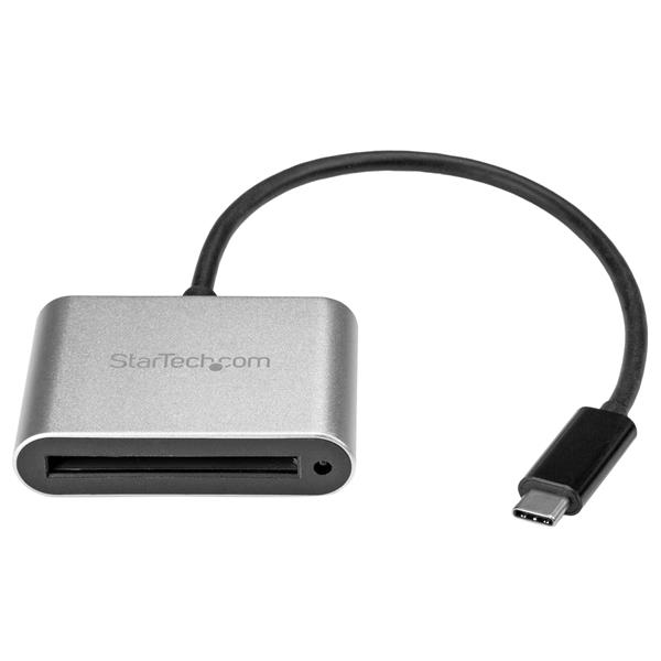 StarTech.com CFast Card Reader - USB C - Memory Card Reader - Card to USB-C - Portable CFast 2.0 Reader / Writer (CFASTRWU3C) - Leitor de cartão (CF II) - USB-C 3.0