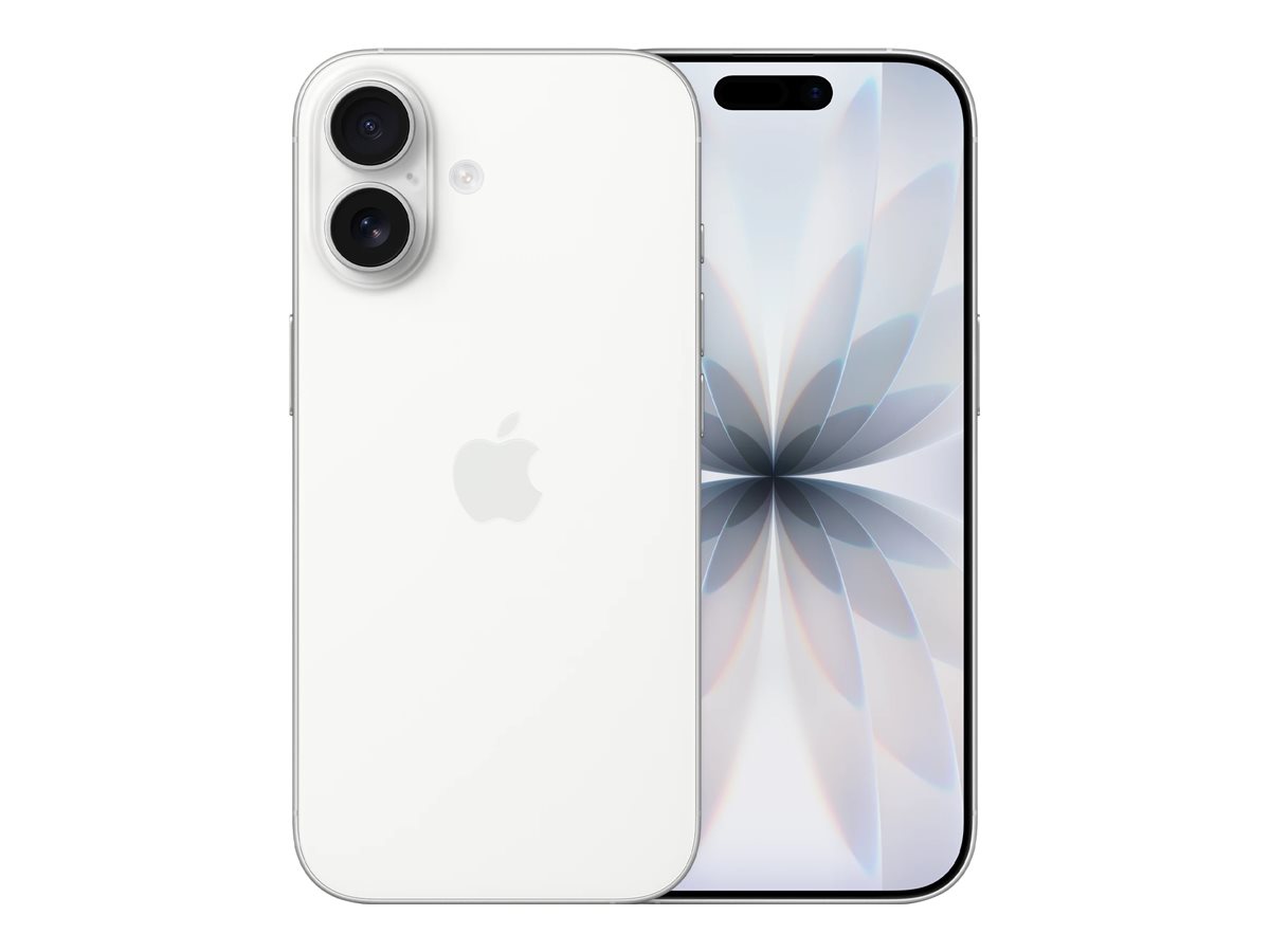 Apple iPhone 17 - 5G smartphone - SIM duplo / Memória Interna 256 GB - visor OLED - 6.3" - 2622 x 1206 pixeis (120 Hz) - 2x câmaras traseiras 48 MP, 48 MP - front camera 18 Megapíxeis - branco