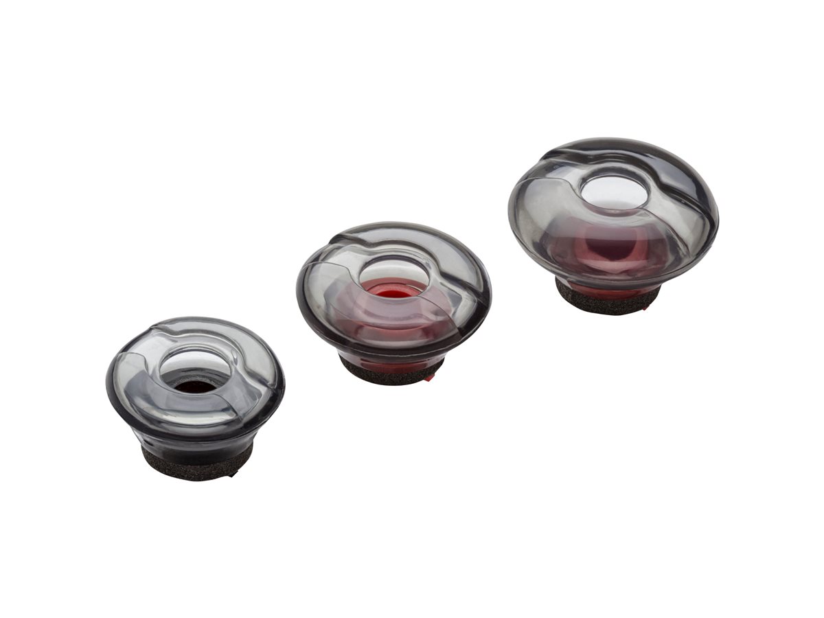 Poly - Kit auricular para auricular - médio (pacote de 3) - para Poly Voyager 5200, 5200 Office, 5200 UC, 5200-M Office - Replaces Poly SKU 203710-02