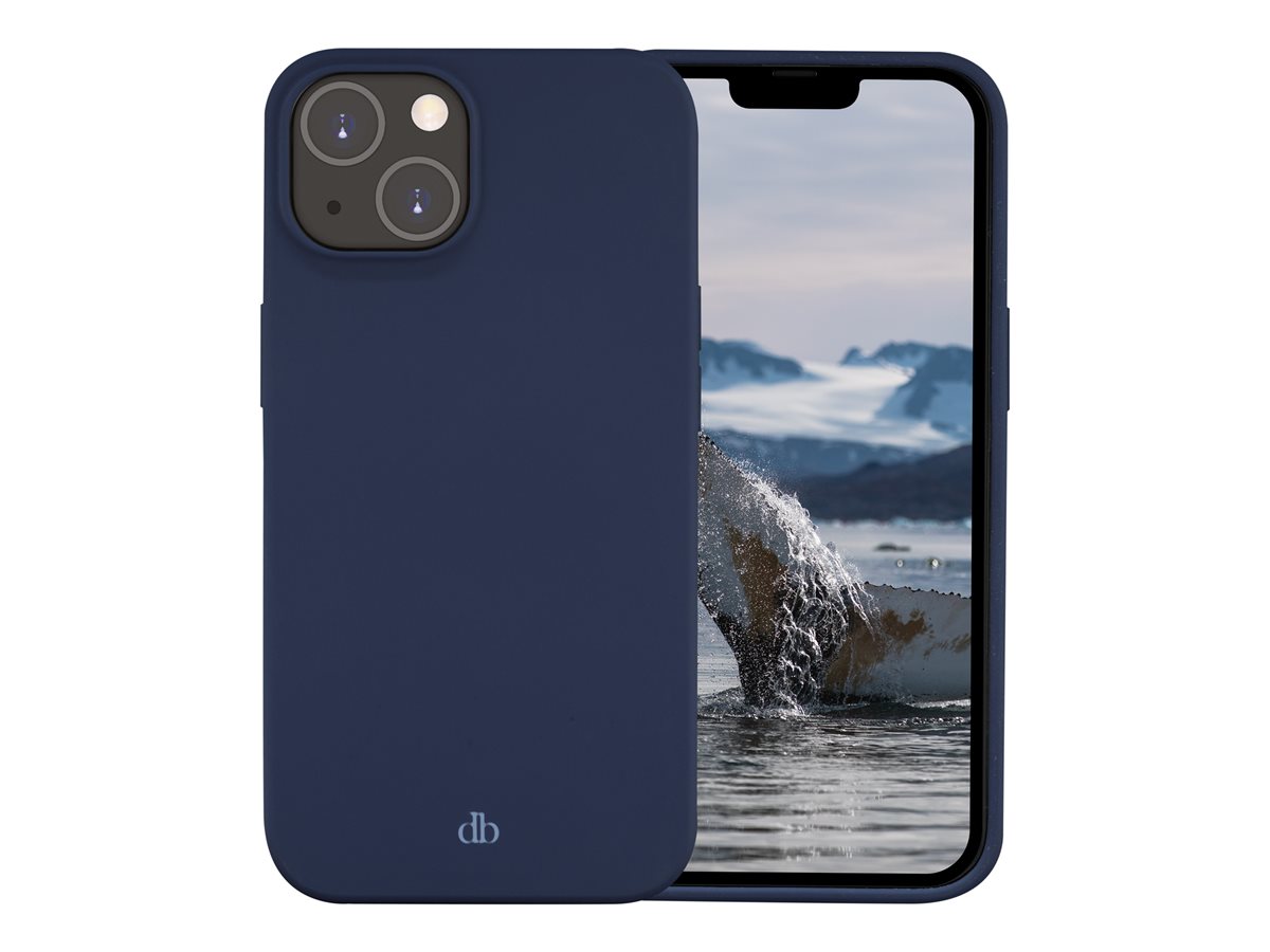 dbramante1928 Costa Rica - Tampa posterior para telemóvel - silicone - azul pacífico - para Apple iPhone 13, 14, 15, 16e