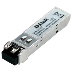 D-Link DEM 311GT - Módulo de transceptor SFP (mini-GBIC) - 1GbE - 1000Base-SX - multi-modo LC - até 550 m - 850 nm - para DGS 12XX, DXS 1100, 1210, 3400, 3600, Nuclias Cloud-Managed DBS-2000-10, 2000-28, 2000-52