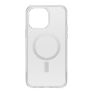 OtterBox Symmetry Series+ - Tampa posterior para telemóvel - com MagSafe - compatibilidade MagSafe - policarbonato, borracha sintéctica, 50% plástico reciclado - claro - design elegante - para Apple iPhone 14 Pro Max