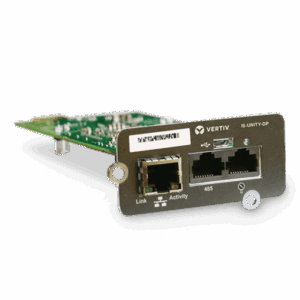 Liebert Intellislot Unity Platform Card - Adaptador de gestão remota - Liebert IntelliSlot - 100Mb LAN - 100Base-TX - para Liebert GXT4, GXE GXE3