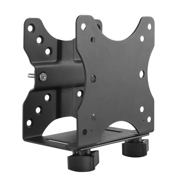 StarTech.com Thin Client Mount - Mini PC VESA Mount - Adjustable .7 to 2.8" - Under Desk Computer Mount - Mac Mini Monitor Mount (ACCSMNT) - Componente de montagem (montagem de pilastra, alça, suporte de montagem VESA) - para cliente fino - plástico,