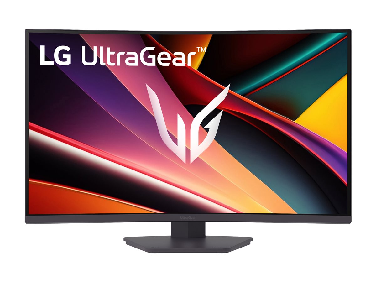 LG UltraGear 32G600A-B - Monitor LED - gaming - curvo - 32" - 2560 x 1440 QHD @ 180 Hz - VA - 300 cd/m² - 3000:1 - HDR10 - 1 ms - 2xHDMI, DisplayPort