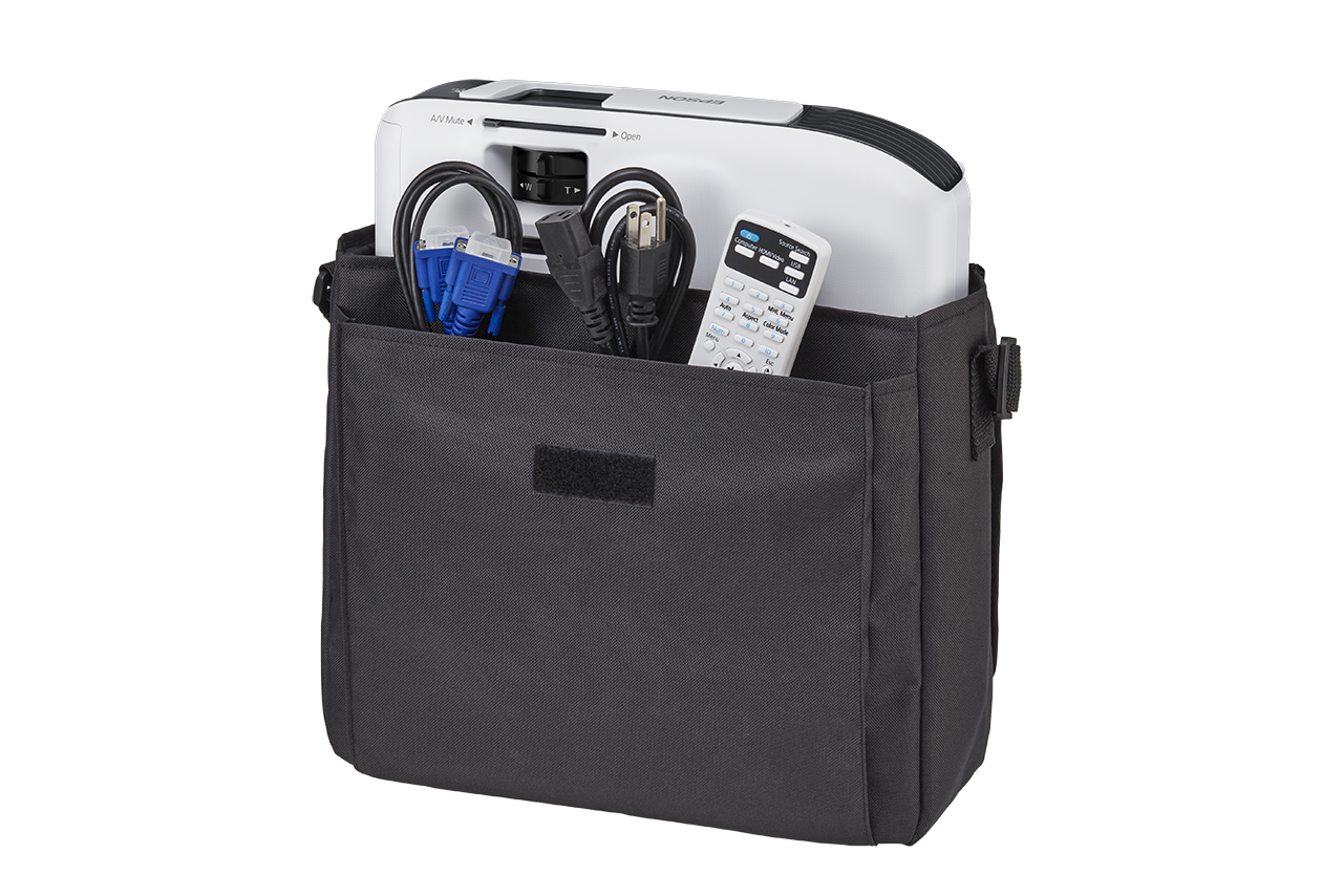 Epson Soft Carrying Case ELPKS70 - Estojo para transporte de projector - para Epson CB-X49, EB-992, E20, W49, X49, Pro EX9240, PowerLite 119, 1288, 982, 992, W49, X49