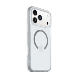 OtterBox React Series - Tampa posterior para telemóvel - compatibilidade MagSafe - plástico - claro - para Apple iPhone 17 Pro Max