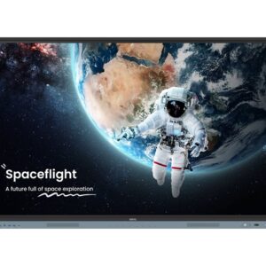 BenQ Board Master RM7504 - 75" Classe Diagonal RM04 Series ecrã LCD com luz de fundo LED - educação / negócios - com quadro interativo integrado, ecrã tátil (multi toque) - 4K UHD (2160p) 3840 x 2160