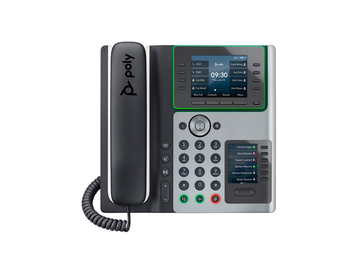 Poly Edge E450 - Telefone VoIP com identificação do chamador/chamada em espera - Image 2