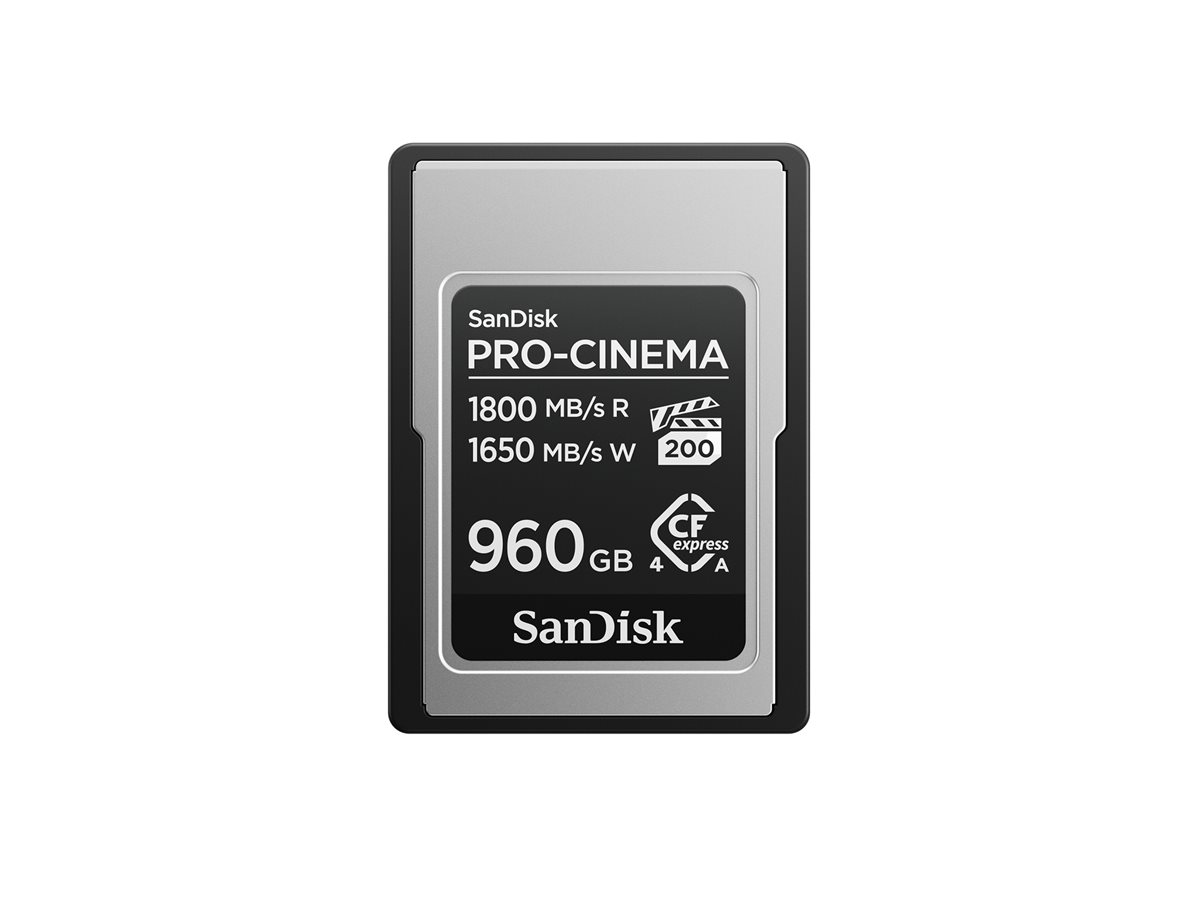 SanDisk PRO-CINEMA - Cartão de memória flash - 960 GB - CFexpress Tipo A