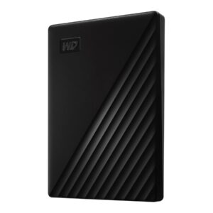 WD My Passport WDBYVG0010BBK - Disco rígido - encriptado - 1 TB - externa (portátil) - USB 3.2 Gen 1 - 256-bits AES - preto