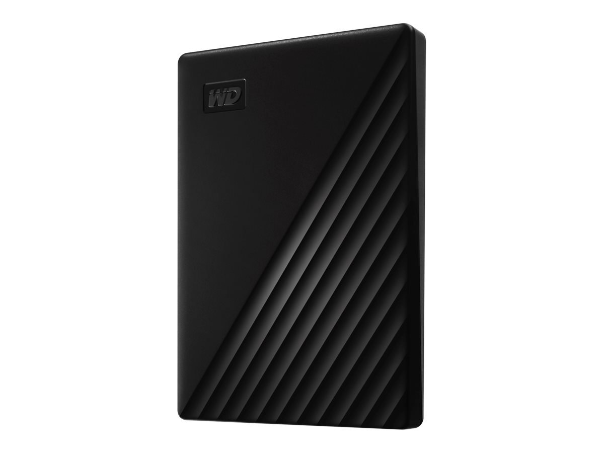 WD My Passport WDBYVG0010BBK - Disco rígido - encriptado - 1 TB - externa (portátil) - USB 3.2 Gen 1 - 256-bits AES - preto