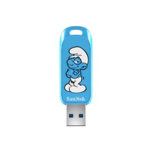 SanDisk Smurfs - Brainy Smurf Edition drive flash USB - 64 GB - USB 3.2 Gen 1
