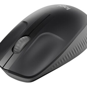 Logitech M190 - Rato - óptico - 3 botões - sem fios - receptor sem fio USB - carvão vegetal