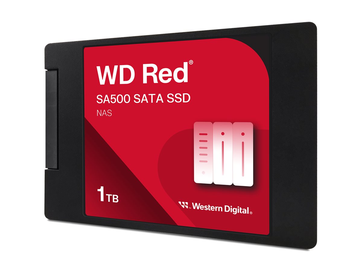 WD Red SA500 WDS100T1R0A-68A4W0 - SSD - 1 TB - interna - 2.5" - SATA 6Gb/s