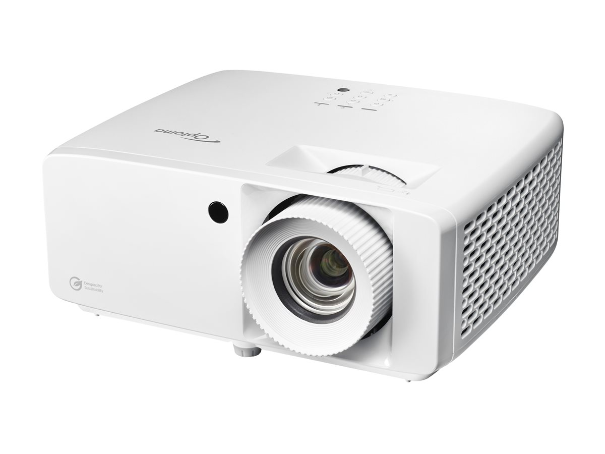 Optoma ZH450 - Projector DLP - laser - portátil - 3D - 4500 lumens - Full HD (1920 x 1080) - 16:9 - 1080p - branco