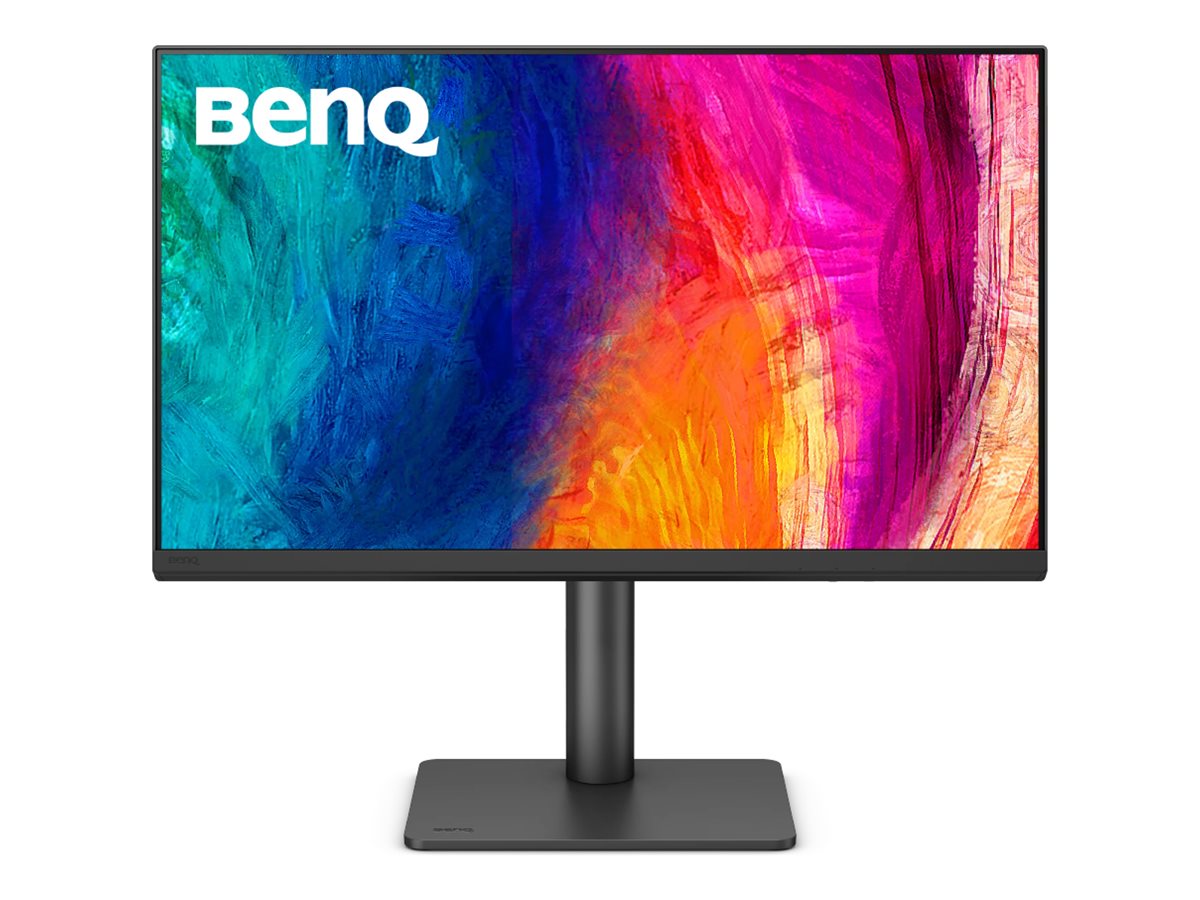 BenQ PD2706QN - Monitor LED - 27" - 2560 x 1440 QHD @ 100 Hz - IPS - 400 cd/m² - 1000:1 - HDR10 - HDMI, DisplayPort, USB-C - headset / alto-falante(s)