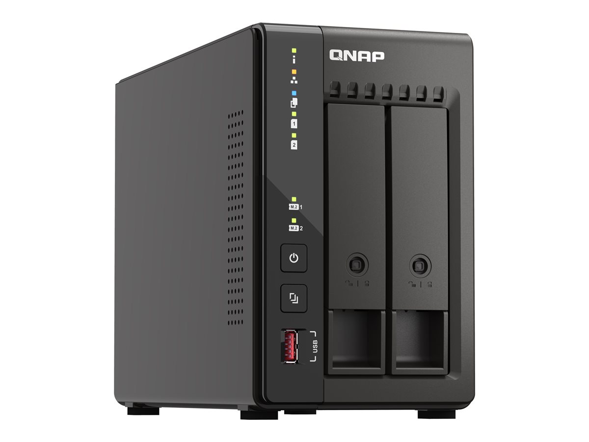 2-Bay NAS Intel J6412 8GB RAM 2.5GbE M.2 - Image 2