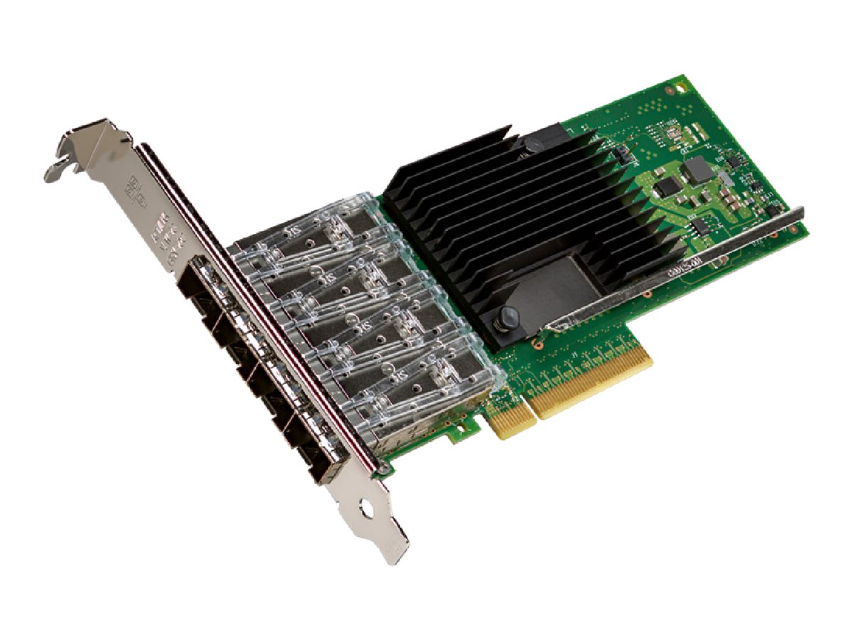 Intel Ethernet Converged Network Adapter X710-DA4 - Adaptador de rede - PCIe 3.0 x8 - 10 Gigabit SFP+ x 4