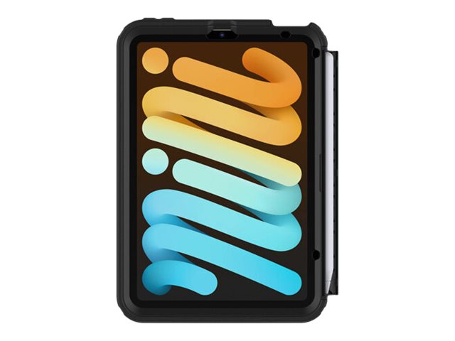 OtterBox Defender Series - Estojo de protecção para tablet - policarbonato, borracha sintéctica - preto - para Apple iPad mini (6ª geração) - Image 2