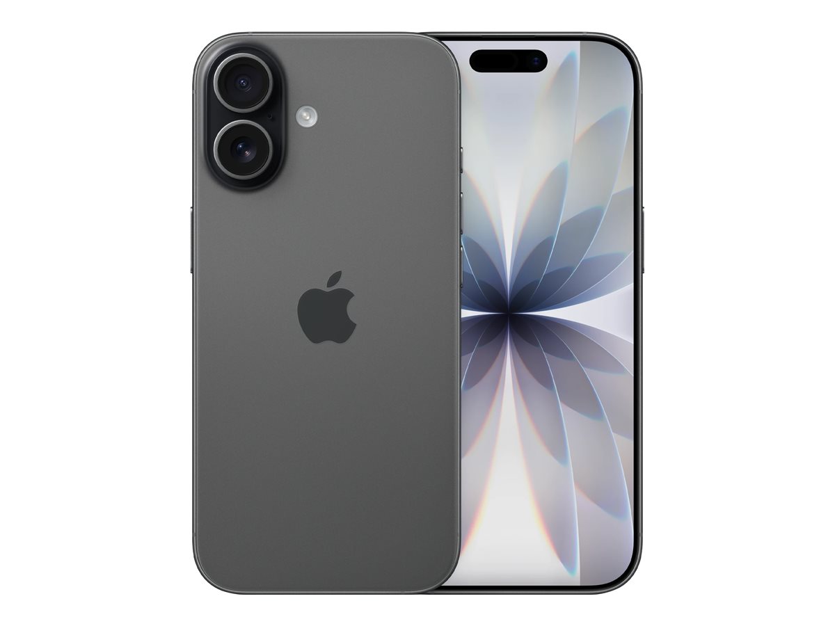 Apple iPhone 17 - 5G smartphone - SIM duplo / Memória Interna 512 GB - visor OLED - 6.3" - 2622 x 1206 pixeis (120 Hz) - 2x câmaras traseiras 48 MP, 48 MP - front camera 18 Megapíxeis - preto