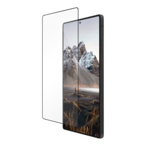 dbramante1928 Eco-shield - Protector de ecrã para telemóvel - D3O - vidro - cor da moldura preto - para Samsung Galaxy S25 Ultra