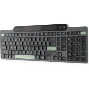 Lenovo Self-Charging - Teclado - sem fios - Bluetooth 5.1 - QWERTY - Português - preto - caixa castanha