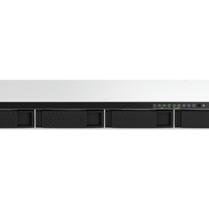 QNAP TS-464eU - Servidor NAS - 4 baias - montável em bastidor - SATA 6Gb/s - RAID (expansão de disco rígido) 0, 1, 5, 6, 10, JBOD - RAM 8 GB - 2.5 Gigabit Ethernet - iSCSI assistência - 1U