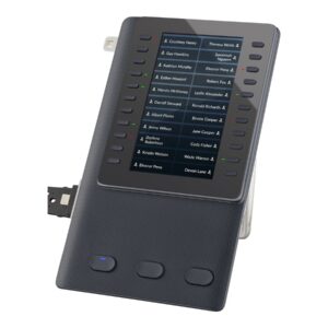 Poly Edge E Expansion Module - Módulo de expansão de teclas para telefone VoIP - 22 teclas de linha multifunções - para Poly Edge E400, E500 - Replaces Poly SKU 2200-87020-025