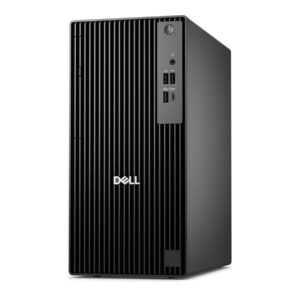 Dell Pro Tower QCT1250 - Torre Core Ultra 5 235 / até 5 GHz - RAM 16 GB - SSD 512 GB - NVMe - DVD SuperMulti - Intel Graphics - Gigabit Ethernet - Win 11 Pro - monitor: nenhum - preto - BTS - com 1 Ano Básico no local