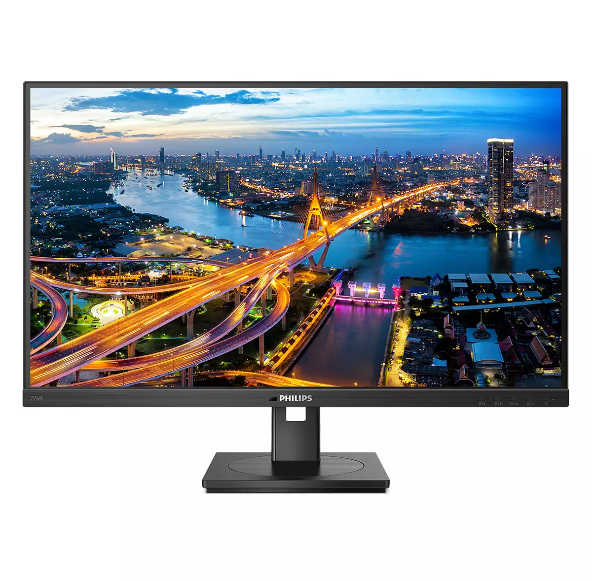 Philips 276B1 - Monitor LED - 27" - 2560 x 1440 QHD @ 75 Hz - IPS - 350 cd/m² - 1000:1 - 4 ms - 2xHDMI, DisplayPort, USB-C - altifalantes - textura preta - Image 2