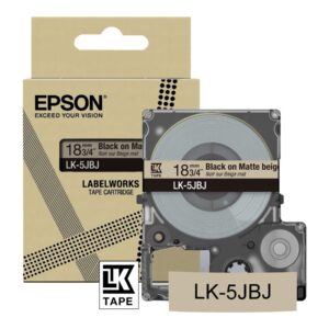 Epson LabelWorks LK-5JBJ - cartucho de fita - 1 cassete(s) - Rolo (1,8 cm x 8 m)