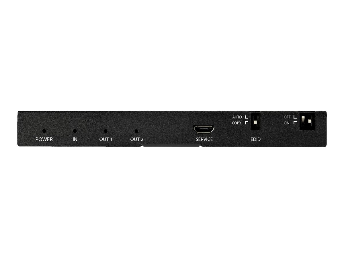 StarTech.com 2-Port HDMI Splitter (1x2), 4K 60Hz UHD HDMI 2.0 Audio Video Splitt - Image 2