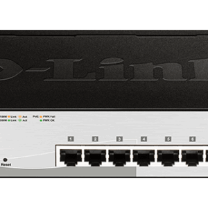 D-Link Web Smart DGS-1210-10P - Interruptor - Administrado - 8 x 10/100/1000 (PoE+) + 2 x Gigabit SFP - desktop - PoE+ (78 W)
