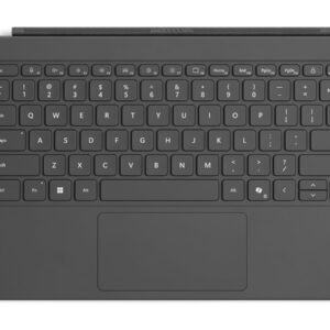 Microsoft Surface Pro Keyboard - 12-inch - teclado - com touchpad, acelerómetro - retroiluminação - base magnética - QWERTY - Europa - estado - embalagem composta por 70% de papel reciclado - para Surface Pro