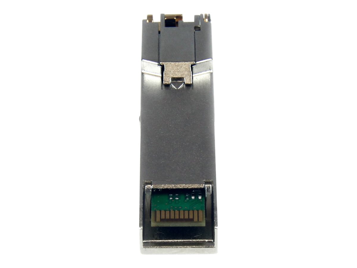 StarTech.com Cisco SFP-GE-T Compatible SFP Module, 1000BASE-T, SFP to RJ45 Cat6/Cat5e, 10/100/1000 Mbps, RJ-45 (Copper) 100m, Cisco IE3400, IE3300, IE3200, 1000MbE Mini GBIC Transceiver - Lifetime Warranty (SFPC1110) - Módulo de transceptor SFP (mini - Image 3