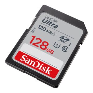 SanDisk Ultra - Cartão de memória flash - 128 GB - Class 10 - SDHC UHS-I