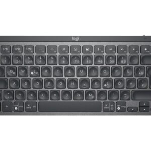 Logitech MX Keys Mini - Teclado - retroiluminação - Bluetooth - QWERTY - Italiano - grafite