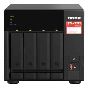 QNAP TS-473A - Servidor NAS - 4 baias - SATA 6Gb/s - RAM 8 GB - 2.5 Gigabit Ethernet