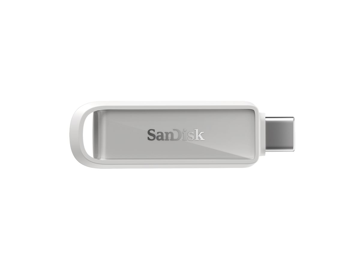 SanDisk Phone Drive - Drive flash USB - 512 GB - USB-C 3.2 Gen 1 - branco ártico