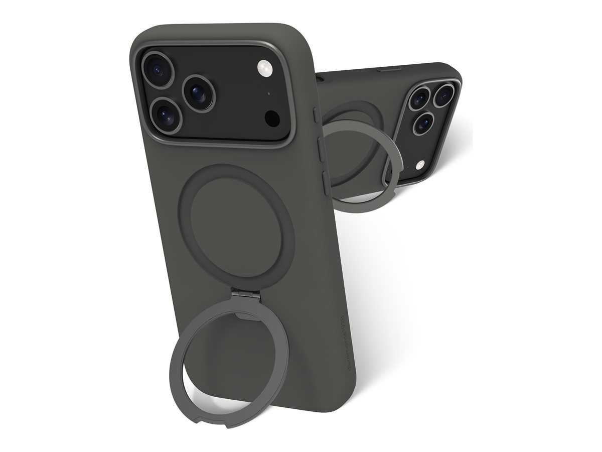 dbramante1928 Roskilde Kick - Tampa posterior para telemóvel - compatibilidade MagSafe - sombra da floresta - para Apple iPhone 17 Pro Max