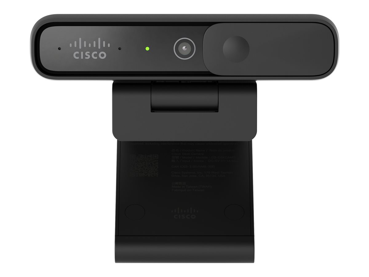 Cisco Webex Desk Camera - Câmara web - a cores - 1080p - áudio - USB-C - YUY2, NV12, MJPEG