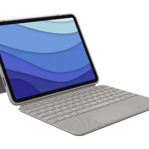 Logitech Combo Touch - teclado e pasta de folio - com trackpad - QWERTY - Espanhol - areia Dispositivo de entrada